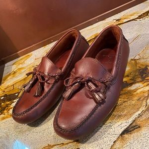 Polo Ralph Lauren Mens Brown Leather 
